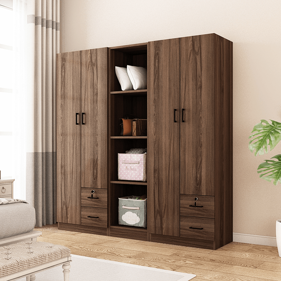 MORE AVERIE OPTIONS Averie Open Wardrobe with 4 Shelves Averie Open Wardrobe with 4 Shelves Mandaue Foam