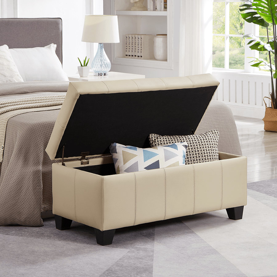 MORE AVERILL OPTIONS Averill Storage Bench - Faux Leather Averill Storage Bench - Faux Leather Mandaue Foam