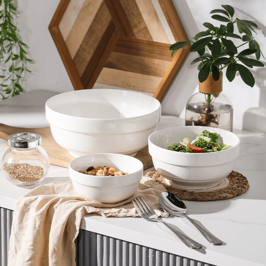 MORE AVIE OPTIONS Avie Stackable Bowl Avie Stackable Bowl Mandaue Foam