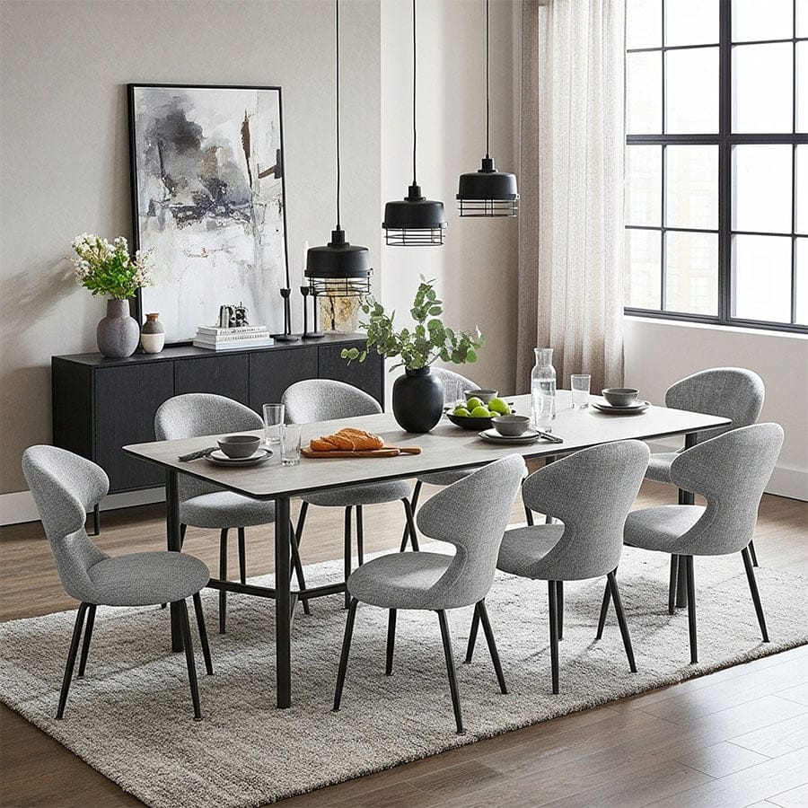 Baltimore 8 Seater Dining Set