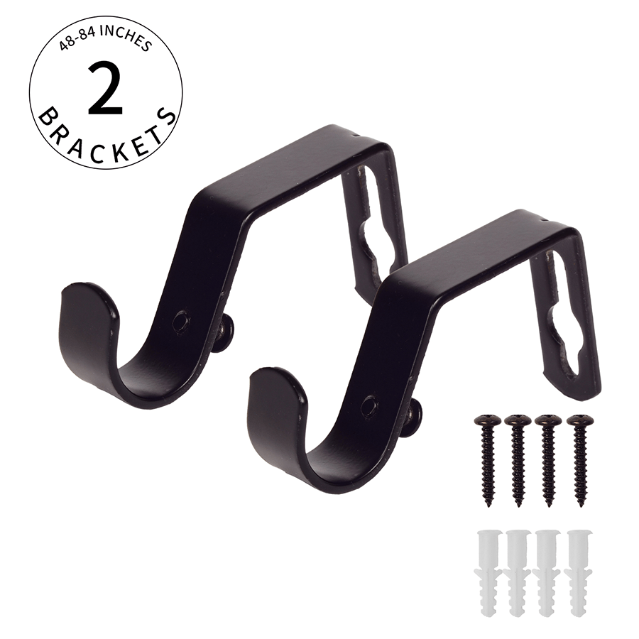 MORE BASIC CURTAIN ROD OPTIONS Basic Adjustable Black Curtain Rod Basic Adjustable Black Curtain Rod Mandaue Foam