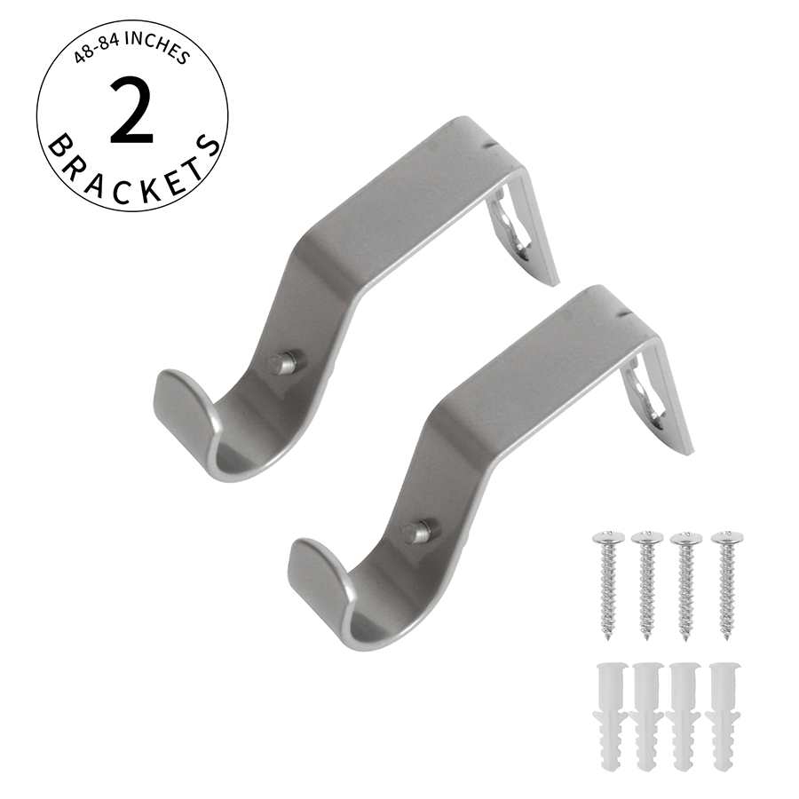 MORE BASIC CURTAIN ROD OPTIONS Basic Adjustable Silver Curtain Rod Basic Adjustable Silver Curtain Rod Mandaue Foam