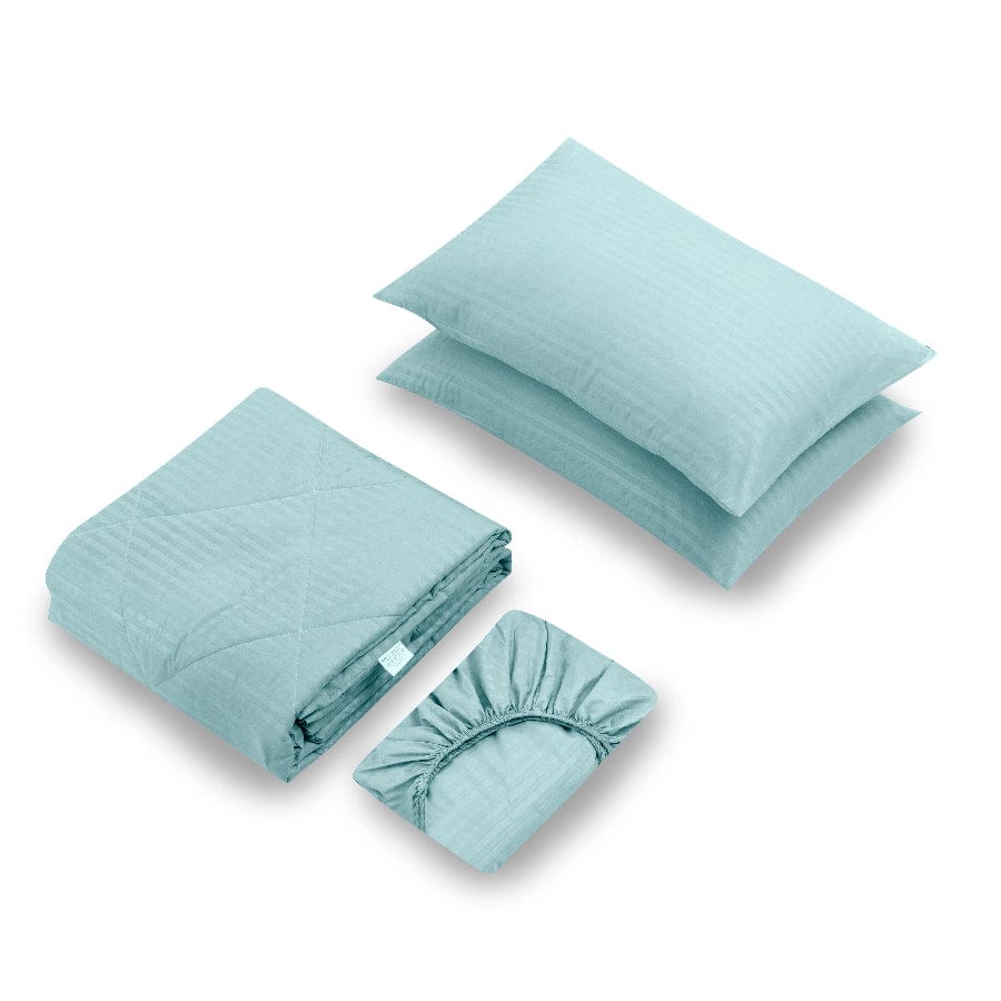 Basic Duck Egg Plain Bed in A Bag