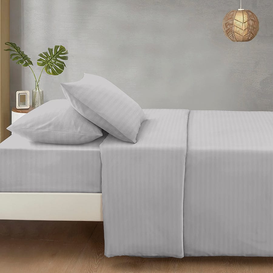 Basic Espresso Plain 4pc Sheet Set