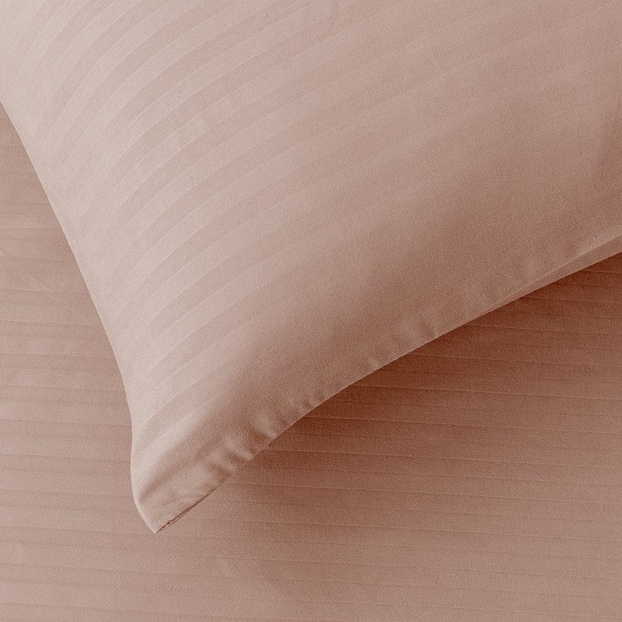Basic Rose Dust Plain 4pc Sheet Set