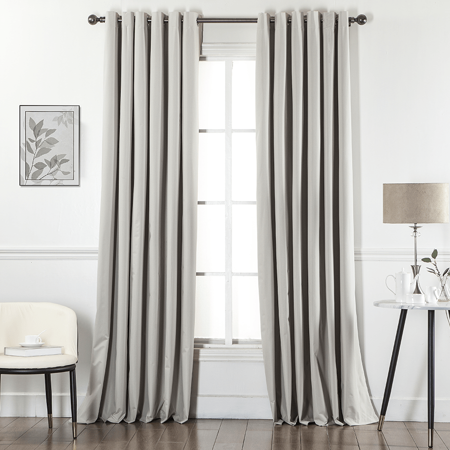 Bayli Blackout Curtain Bayli Blackout Curtain Almond Mandaue Foam
