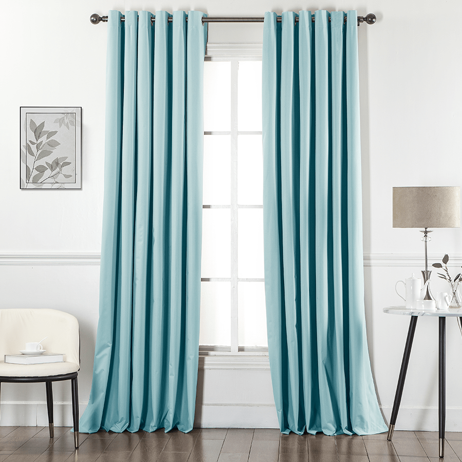 Bayli Blackout Curtain Bayli Blackout Curtain Duck Egg Mandaue Foam