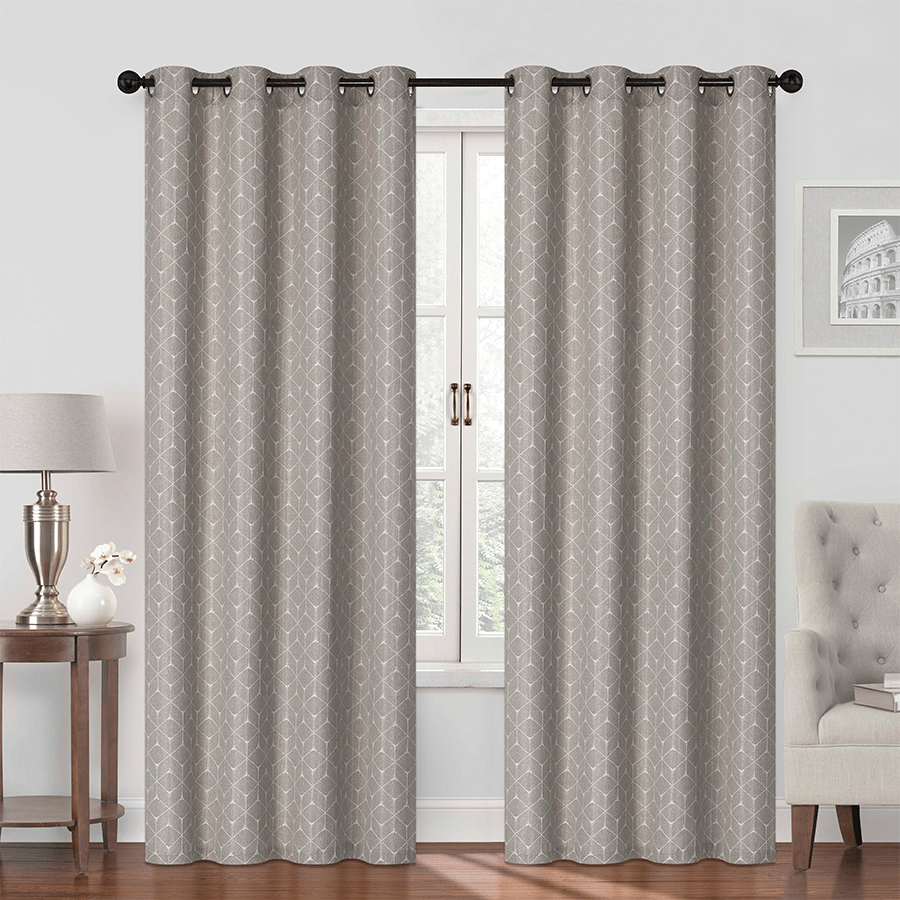Beata Curtain Beata Curtain Taupe Mandaue Foam