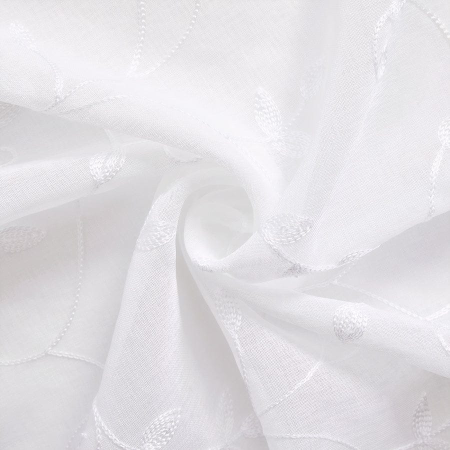 Becka Plain & Print Set Of 3 Curtains