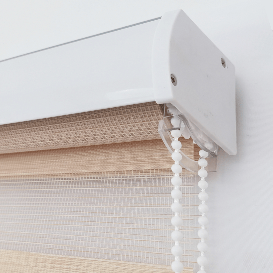 Beige Linen Zebra Semi-Blackout Blinds Beige Linen Zebra Semi-Blackout Blinds Mandaue Foam