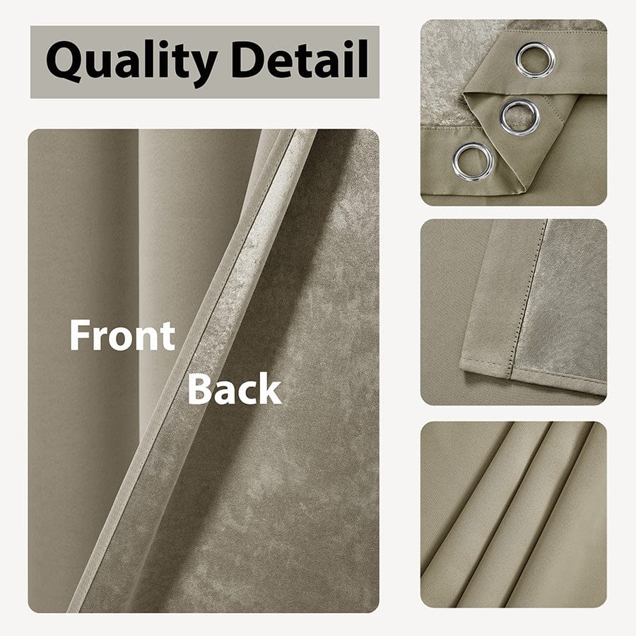 Beint Semi Blackout 54x85" Set of 2