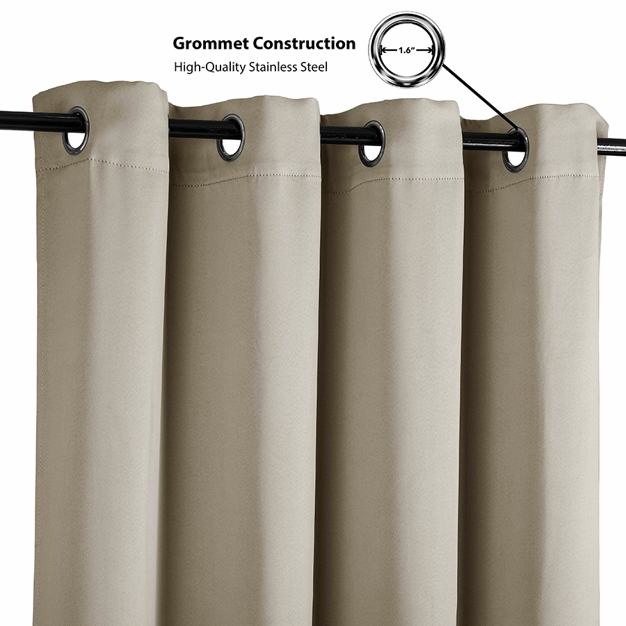Beint Semi-Blackout with Tie Curtain Beint Semi-Blackout with Tie Curtain Mandaue Foam