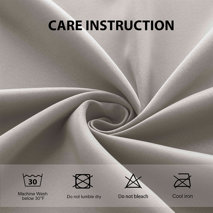 Beint Semi-Blackout with Tie Curtain Beint Semi-Blackout with Tie Curtain Mandaue Foam