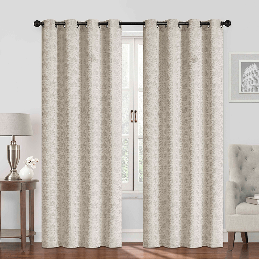 Bendt Set of 2 Curtains Bendt Set of 2 Curtains Taupe Mandaue Foam