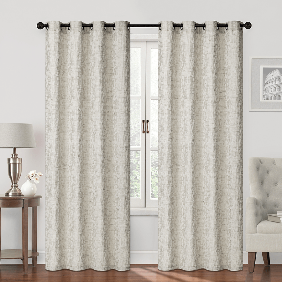 Benita Cream Linen Curtain Benita Cream Linen Curtain Mandaue Foam