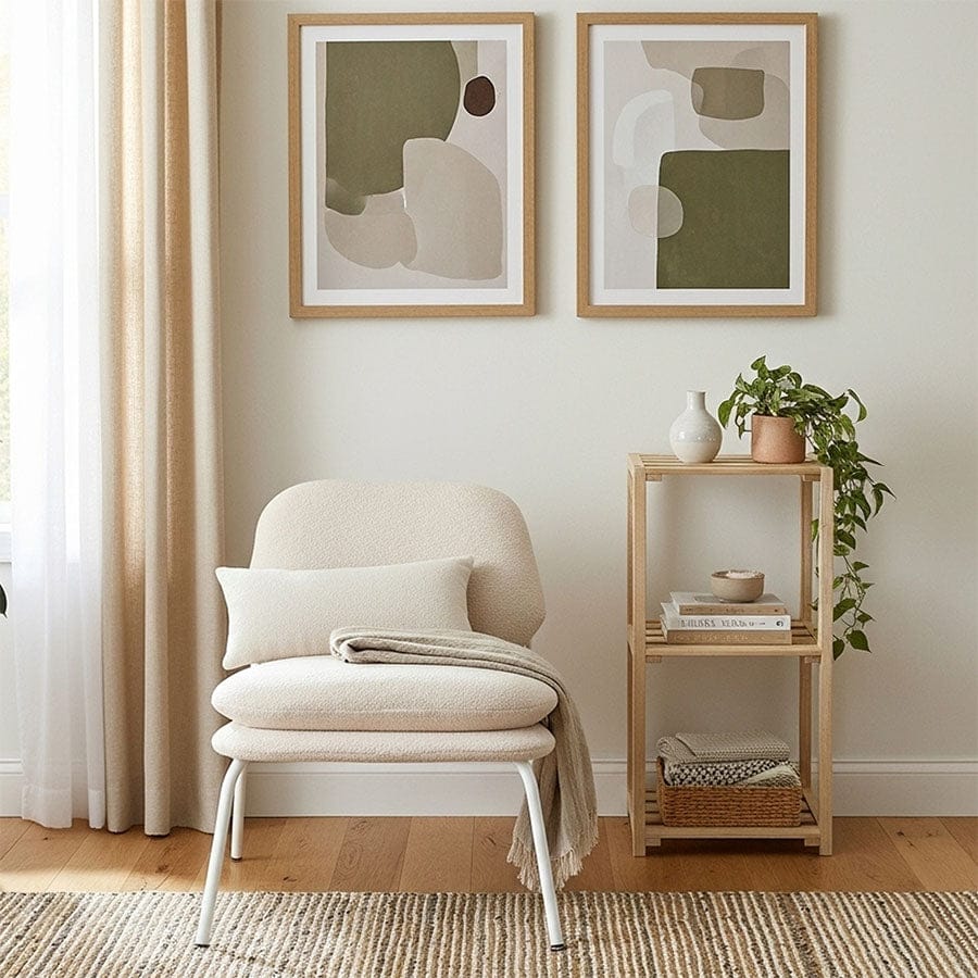 Benno 30cm Wooden Rack