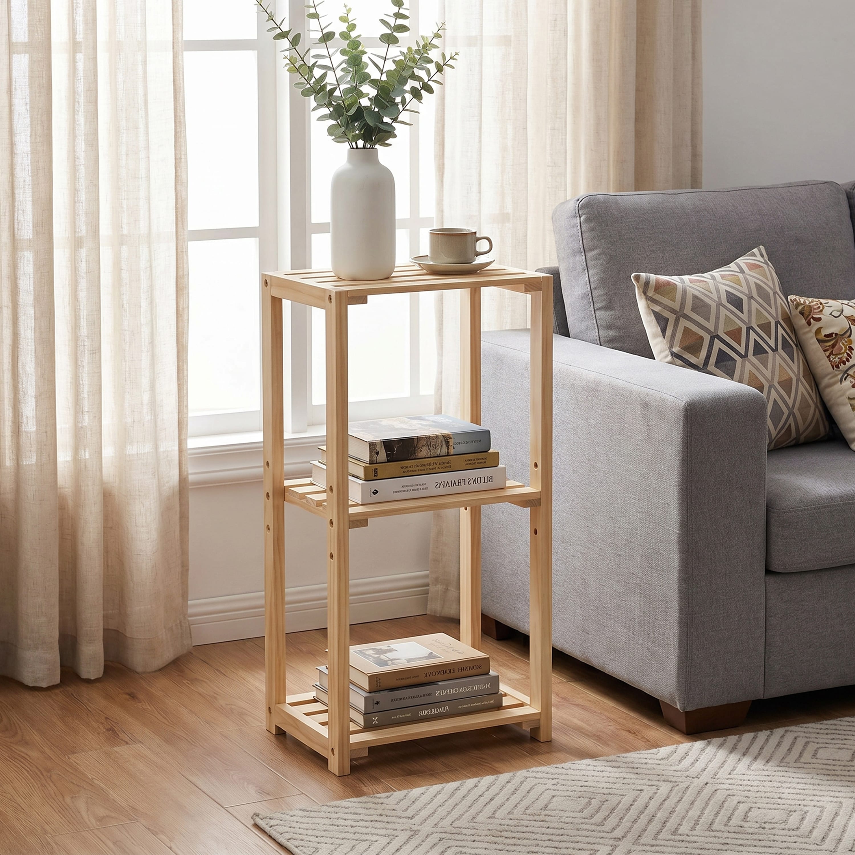 Benno 30cm Wooden Rack