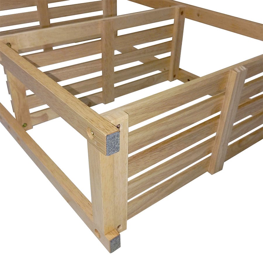 Benno 51cm Wooden Rack
