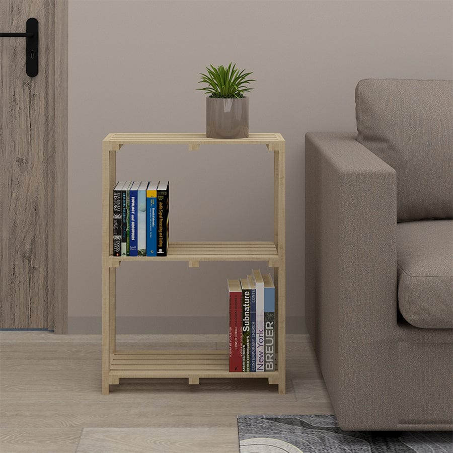 Benno 51cm Wooden Rack