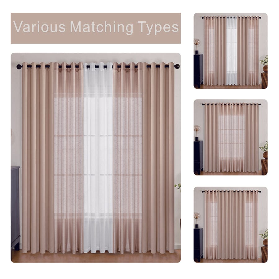 Berend Plain Set Of 5 Curtains