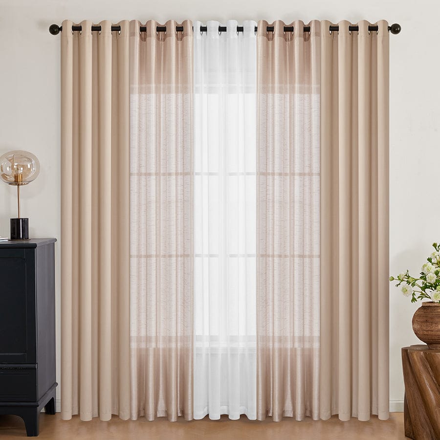 Berend Plain Set Of 5 Curtains