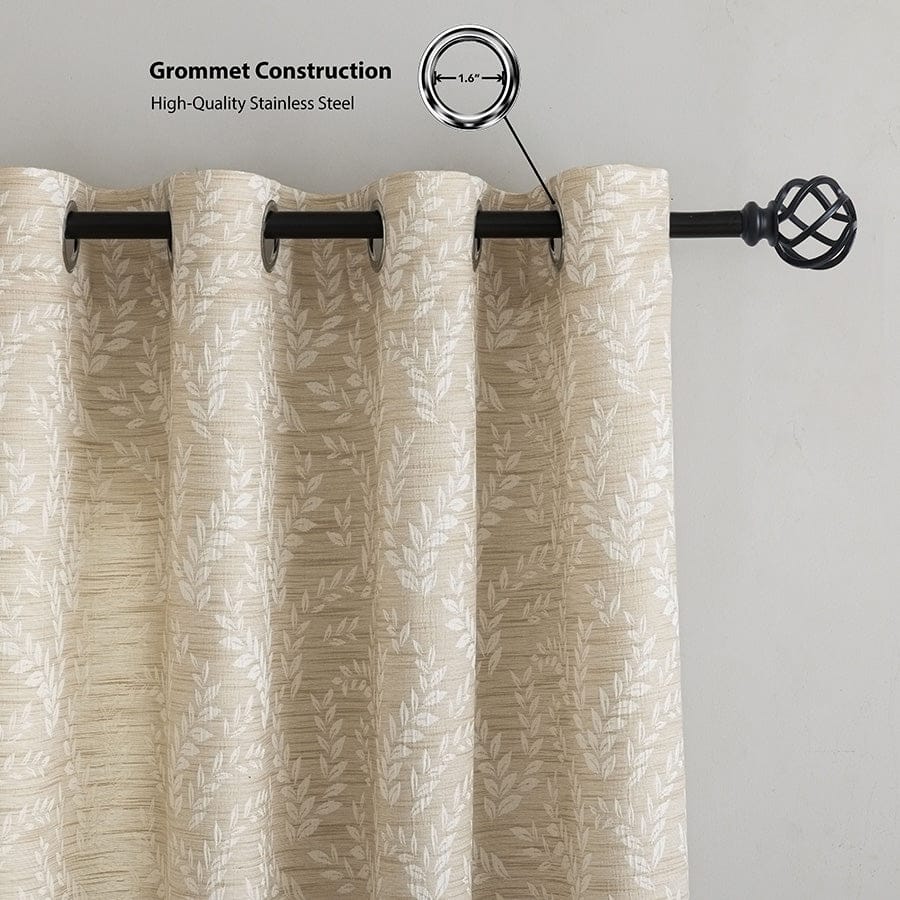 Berne Sand Linen Curtain