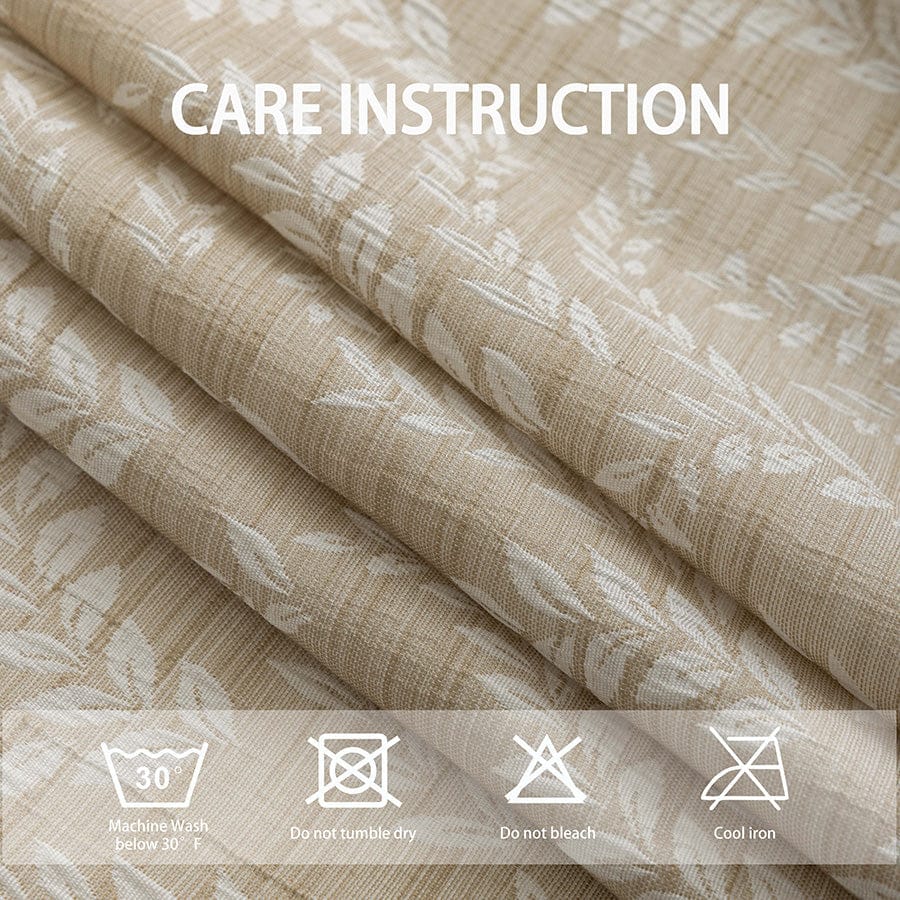 Berne Sand Linen Curtain