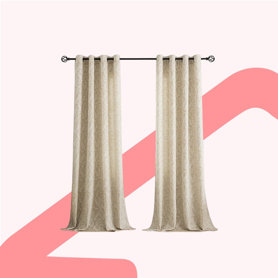 Berne Sand Linen Curtain