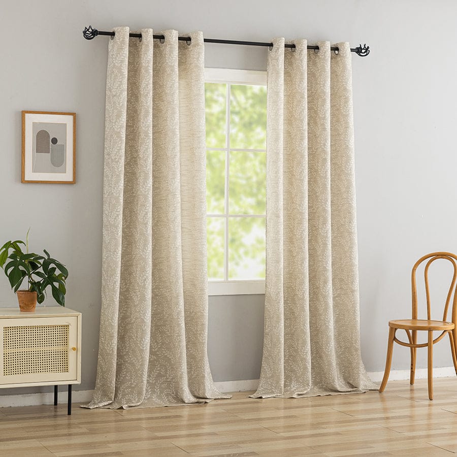 Berne Sand Linen Curtain
