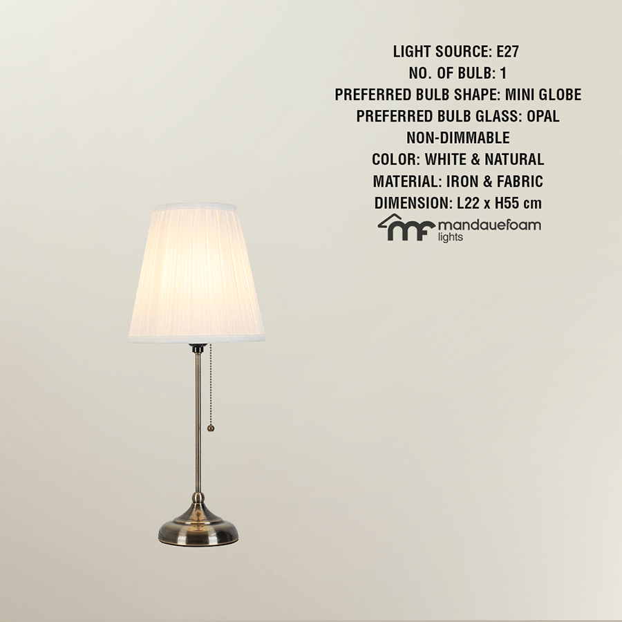 Bernth Table Lamp Bernth Table Lamp Mandaue Foam