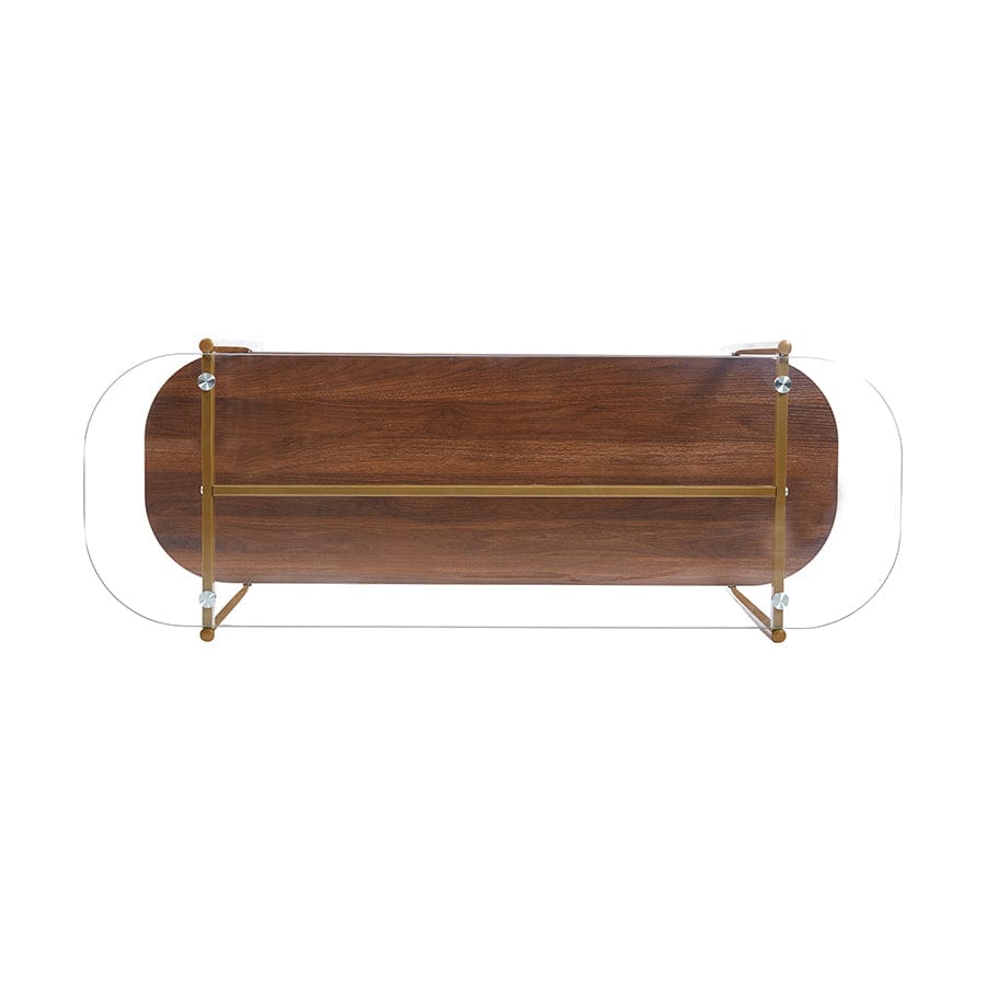 Bexley Glass Top Console Table