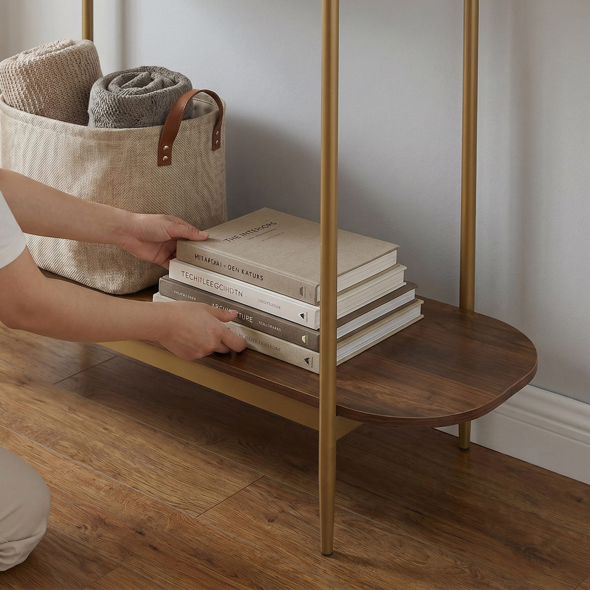 Bexley Glass Top Console Table
