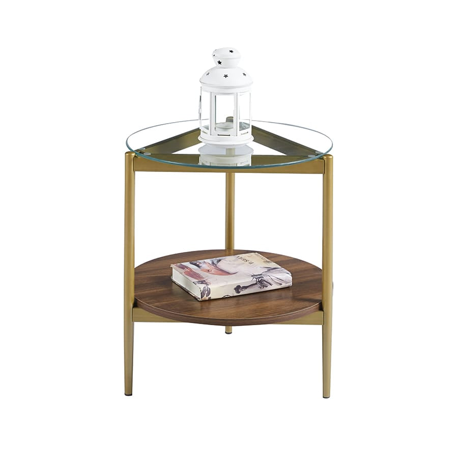 Bexley Glass Top Side Table