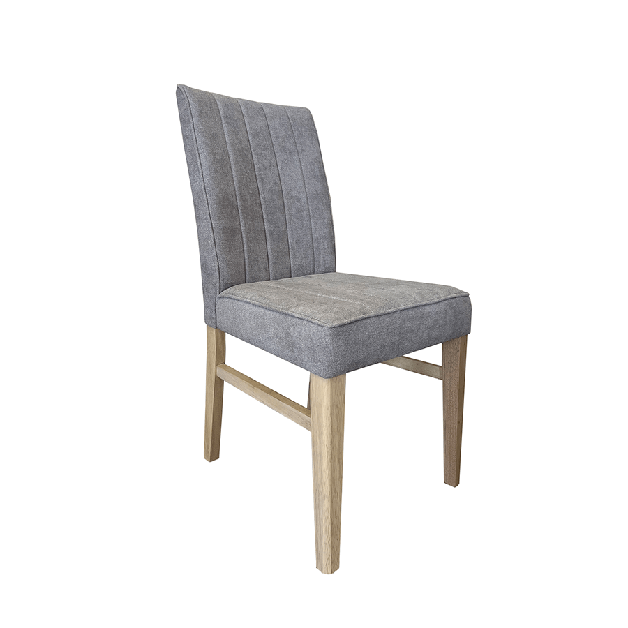 Billy Dining Chair Billy Dining Chair Light Gray + Whitewash Mandaue Foam