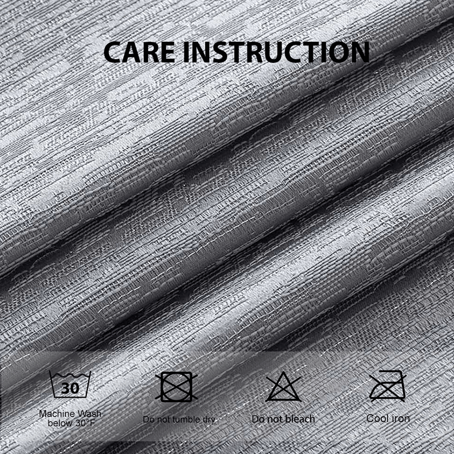 Bina Light Grey Linen Curtain Bina Light Grey Linen Curtain Mandaue Foam