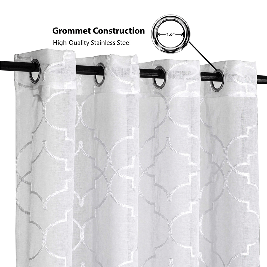 Bine Embroidered Curtain Bine Embroidered Curtain Mandaue Foam