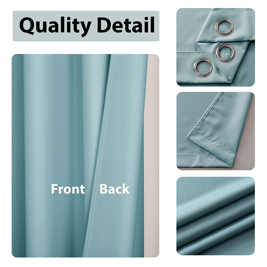 Birgit Plain Set of 4 Curtains Birgit Plain Set of 4 Curtains Mandaue Foam