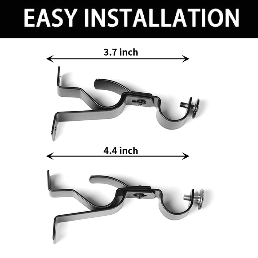 Black Double Bracket Black Double Bracket Mandaue Foam