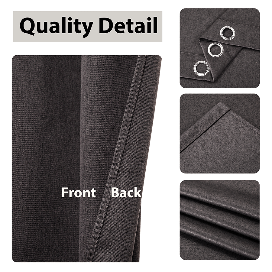 Bogdan Blackout Linen Curtain Bogdan Blackout Linen Curtain Mandaue Foam