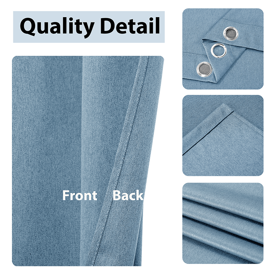 Bogdan Blackout Linen Curtain Bogdan Blackout Linen Curtain Mandaue Foam
