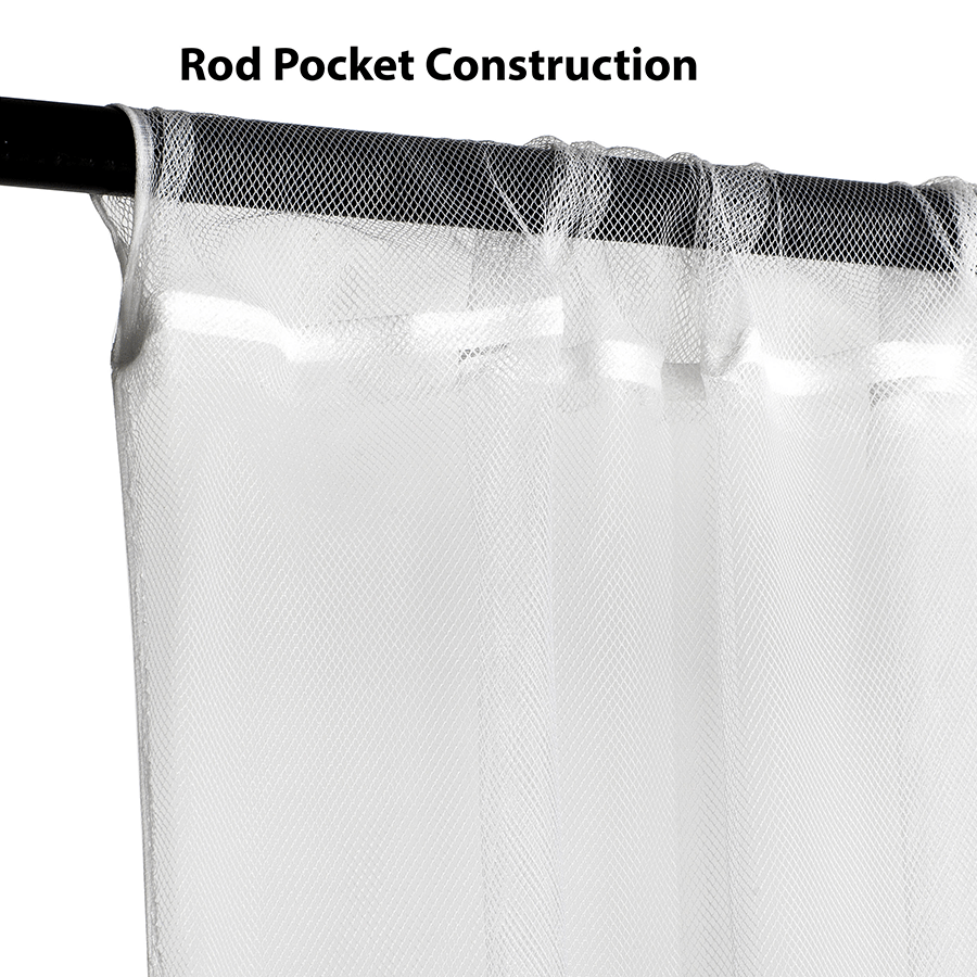 Brack White Lace Set of 2 Curtains Brack White Lace Set of 2 Curtains Mandaue Foam