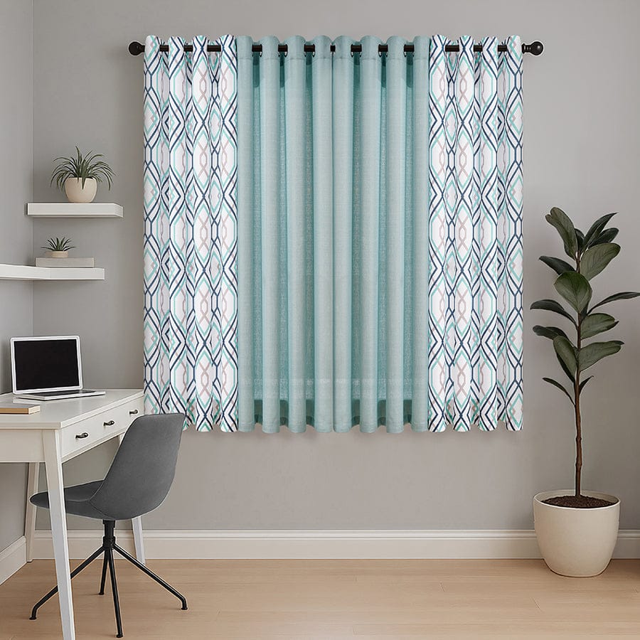 Brant Plain Set of 5 Curtains