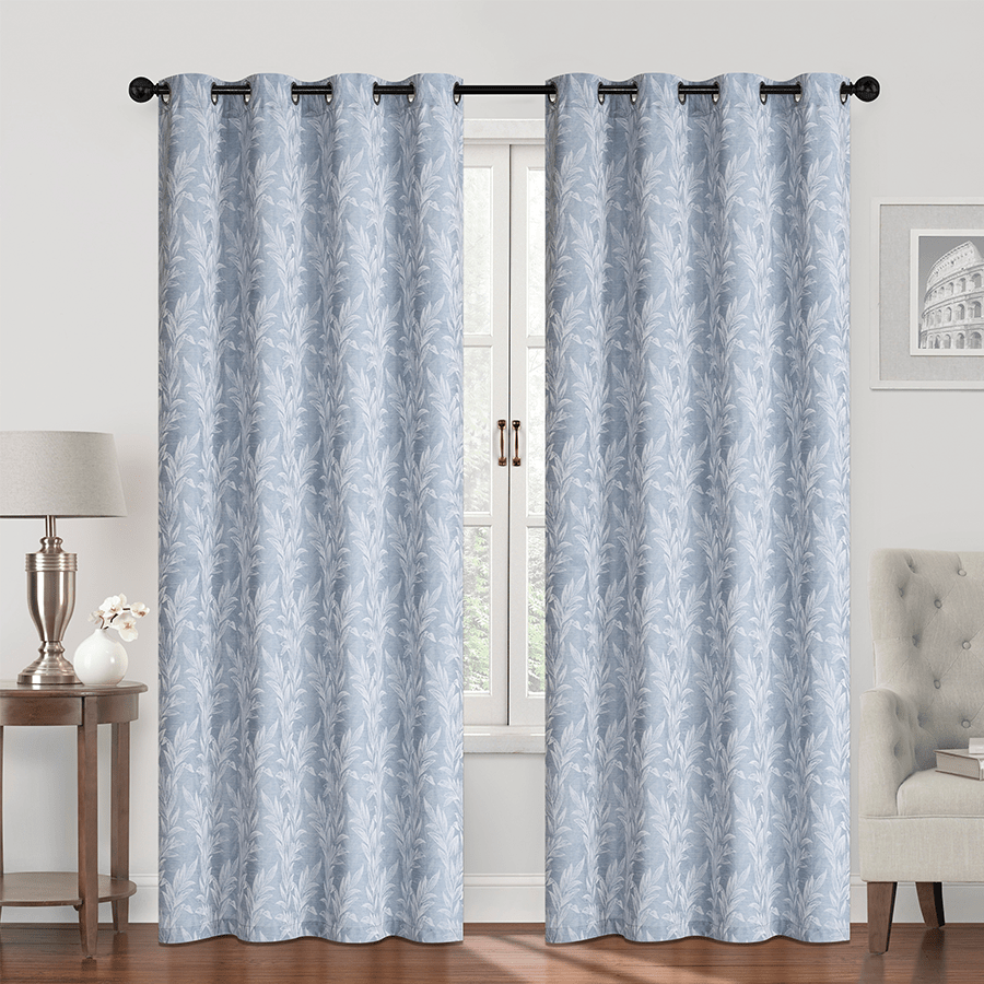 Brends Set of 2 Curtains Brends Set of 2 Curtains Powder Blue Mandaue Foam