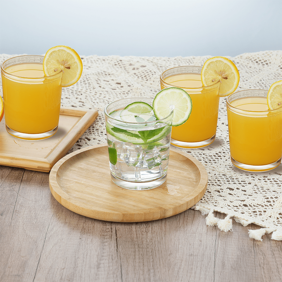 Brett Drinking Glass 4pc Set - 14oz Brett Drinking Glass 4pc Set - 14oz Mandaue Foam