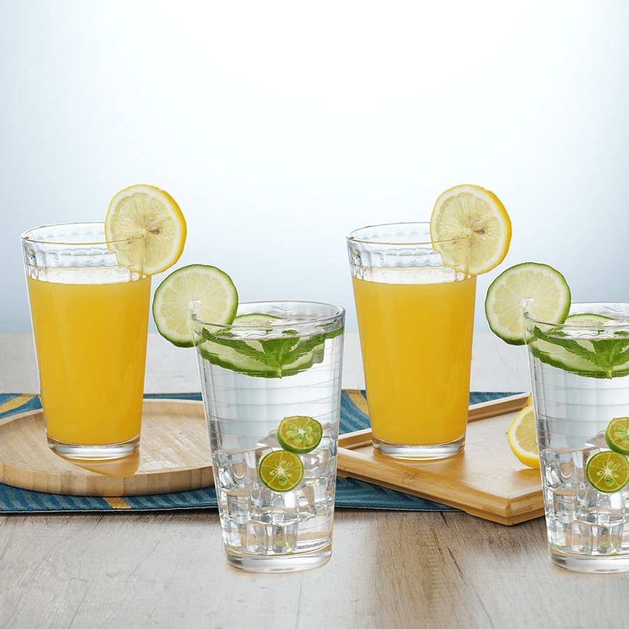 Brina Drinking Glass 4pc Set - 16oz Brina Drinking Glass 4pc Set - 16oz Mandaue Foam