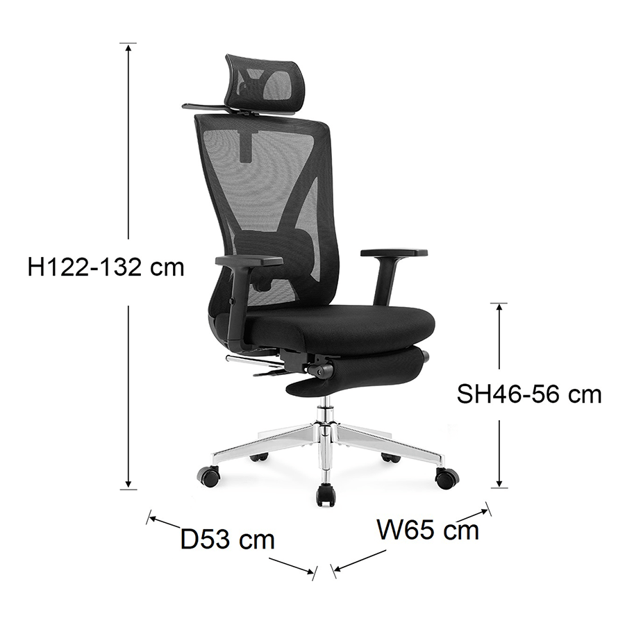 Brinley Office Chair with Footrest Brinley Office Chair with Footrest Mandaue Foam