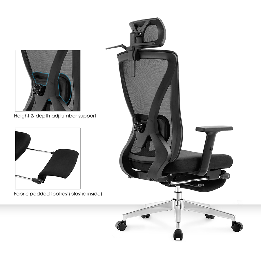 Brinley Office Chair with Footrest Brinley Office Chair with Footrest Mandaue Foam