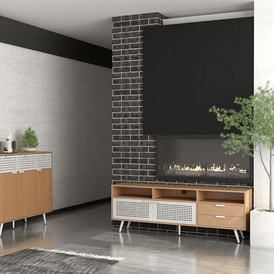 MORE BRODY OPTIONS Brody 160 cm High TV Rack Brody 160 cm High TV Rack Mandaue Foam
