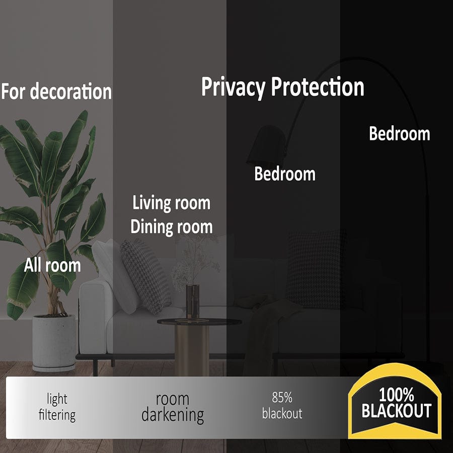 Brun Full Blackout Curtain