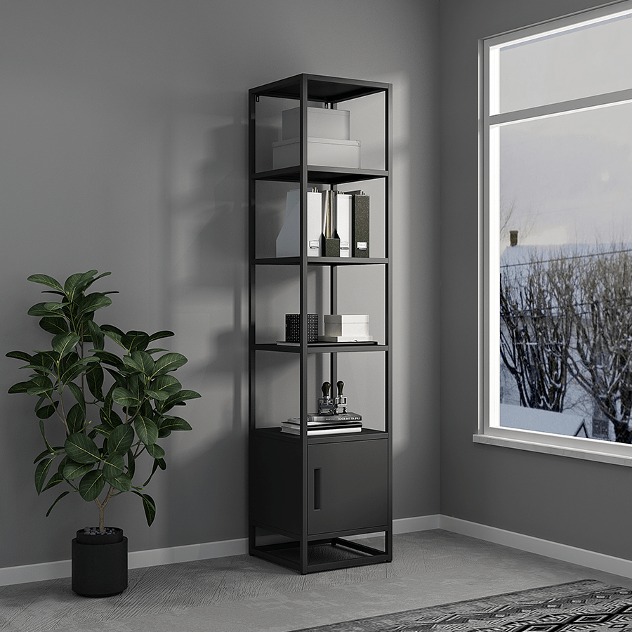 MORE BRUSSEL OPTIONS Brussel Narrow Book Shelves Cabinet Brussel Narrow Book Shelves Cabinet Mandaue Foam